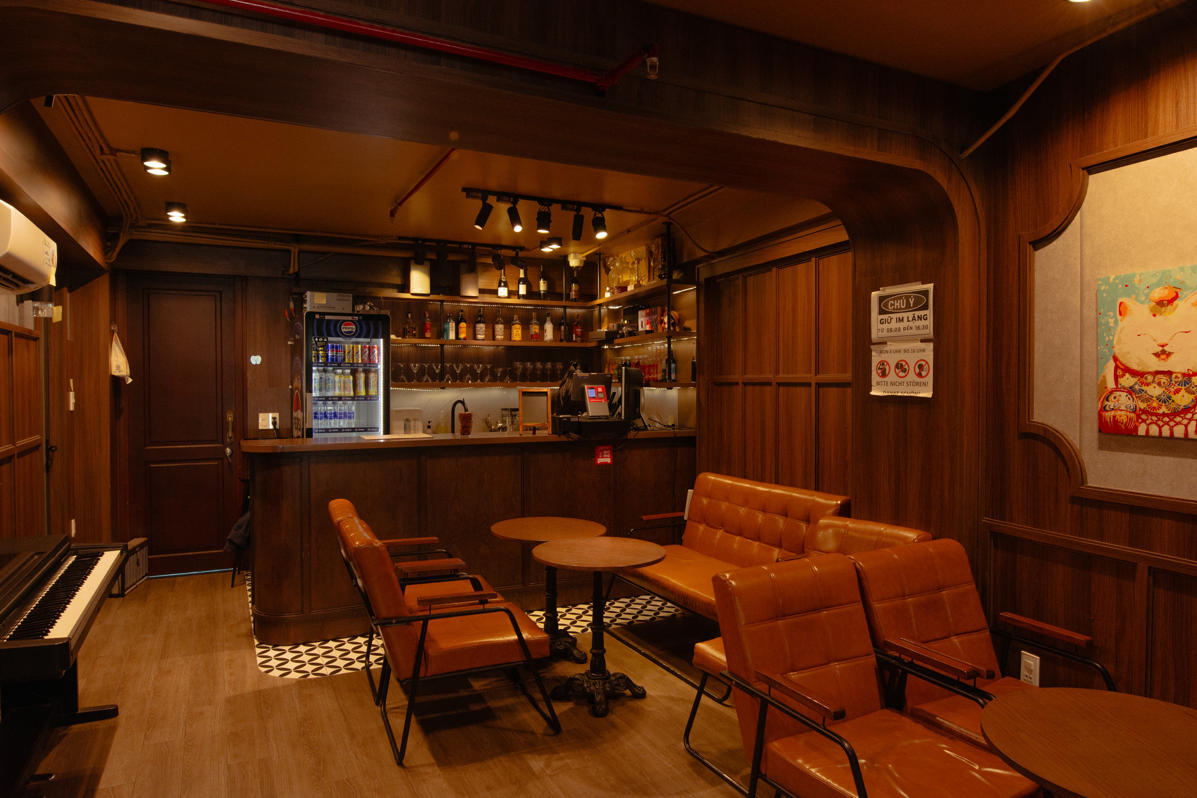 Phòng học Quán Cafe và thư viện - Ảnh 5